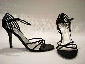   *Chinese Laundry, Wesley* Black Strappy Sandals/Heels/Shoes Pretty