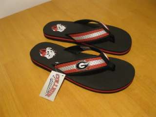Georgia Bulldogs Collegiate Thong Sandals (See Sizes)  