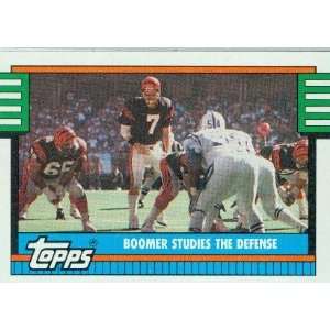  1990 Topps #502 Boomer Esiason   Cincinnati Bengals (Team 