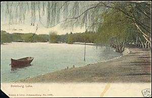 south africa, BOKSBURG Lake, Rowing Boat (1907)  