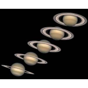  Hubble Space Telescope Photo Saturn Over the Years NASA 