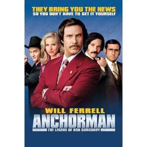  Will Ferrell Anchorman Ron Burgundy Movie Humour Poster 24 