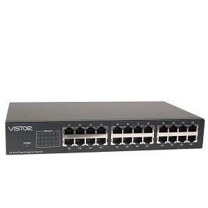    Vistor FSI 24S 24 Port 10/100Mbps Fast Ethernet Switch Electronics