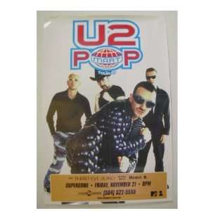    U2 Promo Poster New Orleans Tour Band Shot 