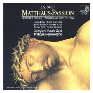 Bach St. Matthew Passion by Sibylla Rubens, Andreas Scholl, Ian 