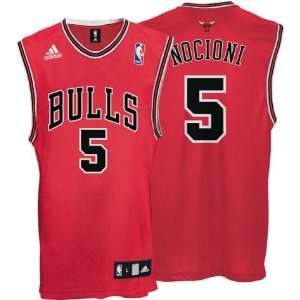  Youth Chicago Bulls #5 Andres Nocioni Red Replica Jersey 