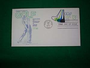 FLEETWOOD GOLF FIRST DAY COVER (AUGUSTA 1977)  