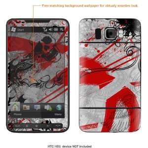   Skin Sticker for T Mobile HTC HD2 case cover HD2 279 Electronics