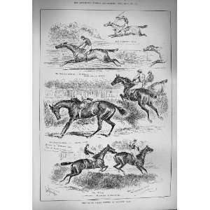 1884 Spring Horse Race Sandown Park Princess Wales: Home 