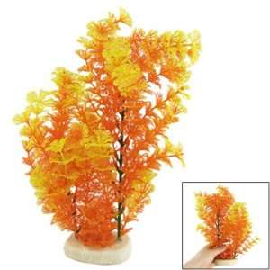  Como Orangered Lifelike Aquatic Plants Ornament for 