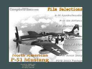 51 Mustang Films Army Air Forces WW2 Korea A 36  