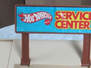 Vintage 1980s Mattel HOT WHEELS Stow n Go Service Center  