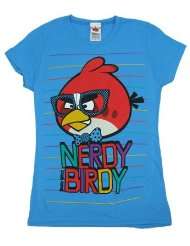 Nerdy Birdy   Angry Birds Sheer Womens T shirt
