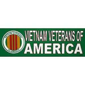  Vietnam Veterans of America Bumper Sticker Automotive