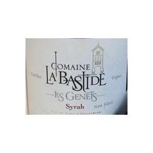  Domaine La Bastide Syrah Vieilles Vignes Les Genets 2009 