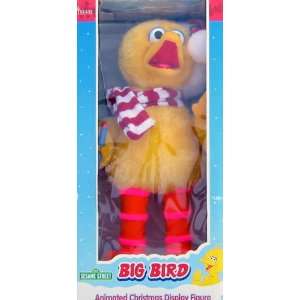  Sesame Street Big Bird Animated Christmas Display Figure 
