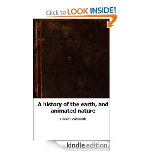 history of the earth, and animated nature Oliver Goldsmith 