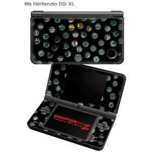  Nintendo DSi XL Skin   Punched Holes Black by WraptorSkinz 