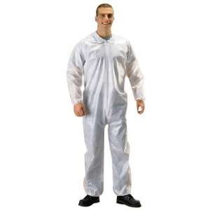   Industries   Pe Coated Coverall With Elastic Wrists & Ankles   X Large