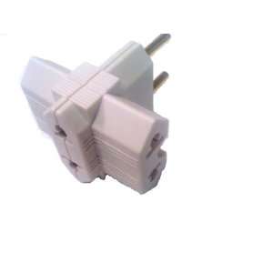 FlyHigher AC POWER TRAVEL ADAPTER PLUG For use in EUROPE (SPAIN TURKEY 