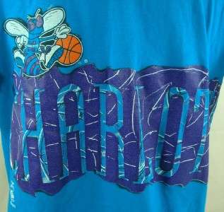 CHARLOTTE HORNETS Vintage NBA T Shirt (M/L)  