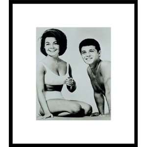  Annette Funicello & Frankie Avalon People Framed Art 
