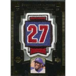   Deck Sweet Spot Patches #VG1 Vladimir Guerrero Sports Collectibles