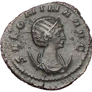 SALONINA, Gallienus Wife 260AD Rare Ancient Roman Coin 