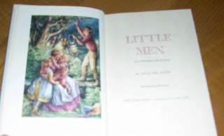 1955 BOOK LITTLE MEN BY LOUISA MAY ALCOTT  