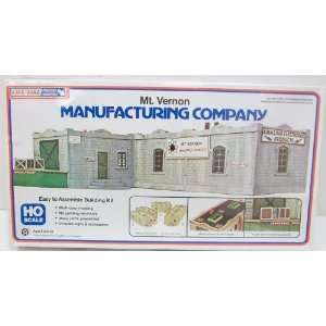  HO Scale Building Mt. Vernon Manufacturing Co. by Life 