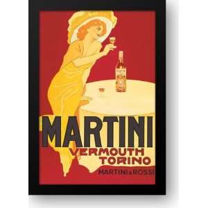  Martini And Rossi   Vermouth Torino   Ca 40x58 Framed Art 
