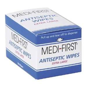  Antiseptic Wipes Antiseptic Wipes,XL,PK20 Health 