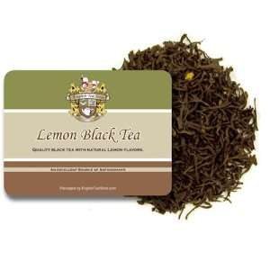 Lemon Black Tea   Loose Leaf   8oz: Grocery & Gourmet Food