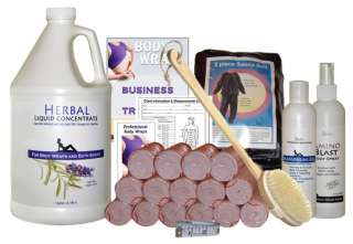 Kick Start Your Business! Herbal Liquid Concentrate Body Wrap, Inch 