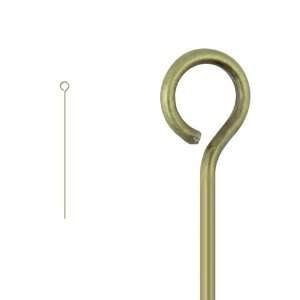   inch Antique Brass Plated 23 Gauge Eye Pins (24): Home & Kitchen