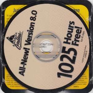  AOL Disc 8.0 collectible still sealed in original package 