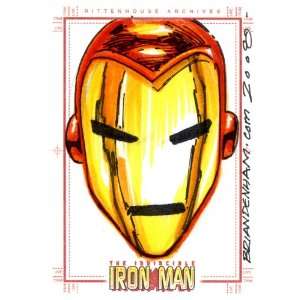 Iron Man Brian Denham Sketch Card by Rittenhouse Archives