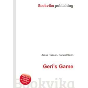 Geris Game: Ronald Cohn Jesse Russell:  Books