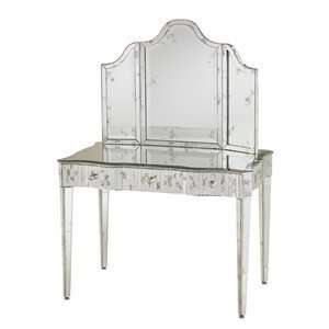 Gilda Vanity Mirror by Currey & Co. 1300:  Home & Kitchen