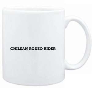  Mug White  Chilean Rodeo Rider SIMPLE / BASIC  Sports 