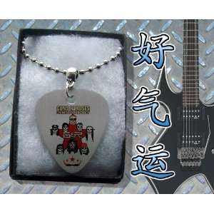  Guns N Roses Chinese Democracy Metal Guitar Pick Necklace 