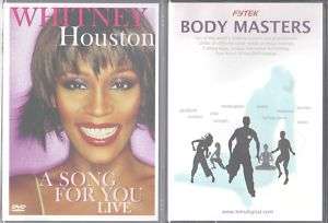 Whitney Houston A Song for You Live (DVD) & Fytek Body Masters   2 