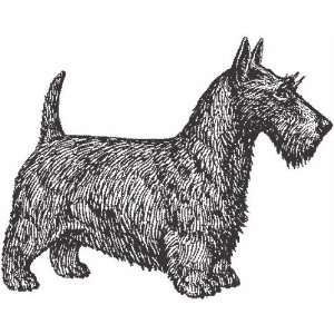  Scotty Dog Rubber Stamp Wood Mounted: Arts, Crafts 