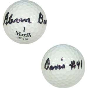  Glenn Davis Autographed/Hand Signed Golf Ball Sports 