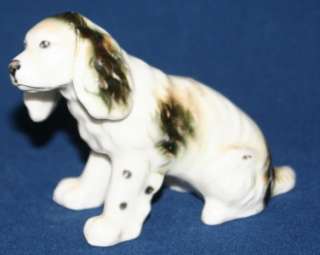 Vintage Made in Japan Spaniel Dog Figurine Clover Mark  