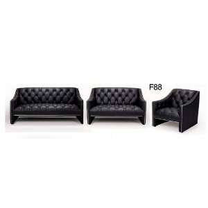 F88 Full Italian Leather Sofa Set