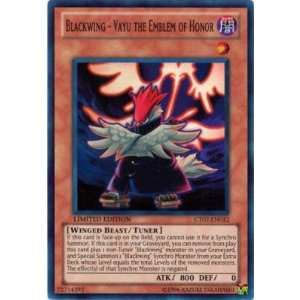  YuGiOh 5Ds Collectible Tin Single Card Blackwing   Vayu 