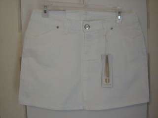 Venus Williams Eleven White Jean Mini Skit Size 10  