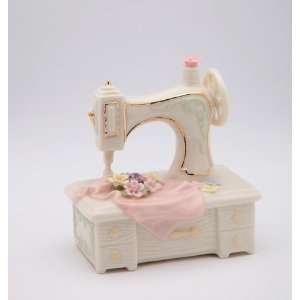  BLOOMING FOREVER Mini Sewing Machine