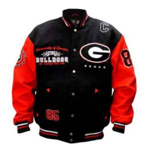   Adult Georgia Bulldogs Licensed Collegiate Varsity Jackets Clothing